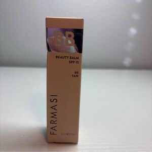 Farmasi BB Cream Beauty Balm SPF 15 Tan 05 1fl oz NIB